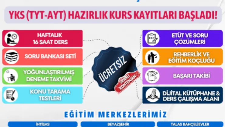 KAYMEK LKS Kurs Kayıtları Başladı