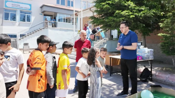 Kayseri Bilim Merkezi'nde Talas'ta Bilim Etkinliği