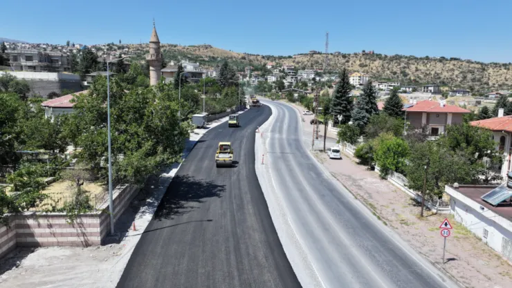 Kayseri Caddesi'ndeki Yenileme Çalışmalarında İlk Aşama Tamamlandı