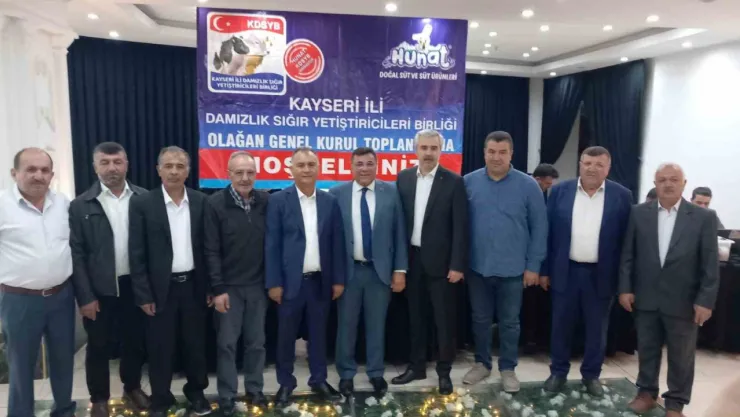 Kayseri Damızlık Sığır Yetiştiricileri Birliği'nde Olağan Genel Kurulu yapıldı