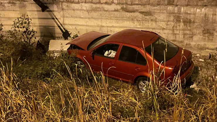 Kayseri'de aynı su kanalına bir araç daha uçtu