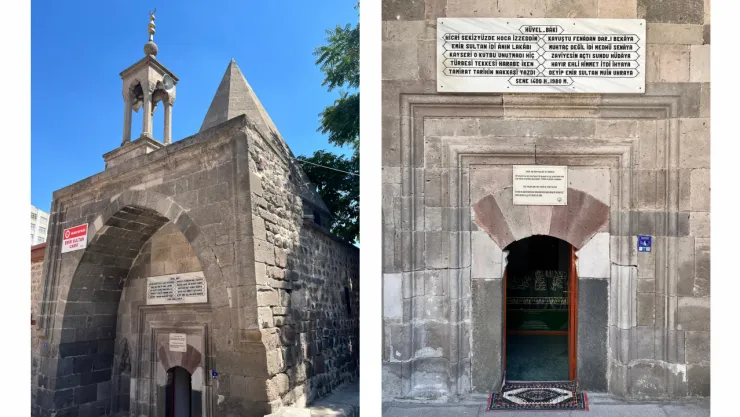 Kayseri'de bir 14.yy yapısı: Emir Sultan Mescit ve Türbesi