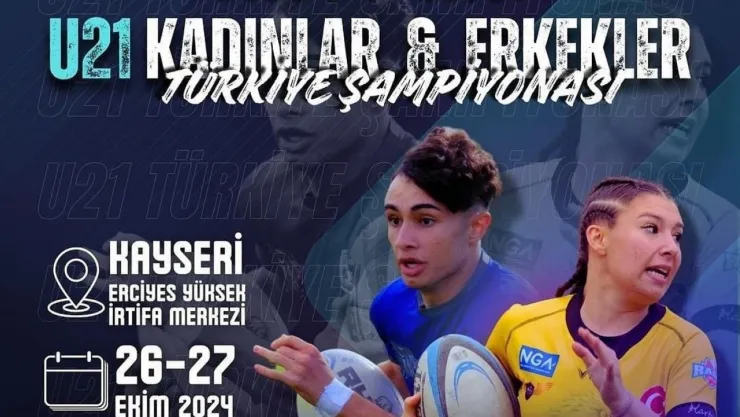 Kayseri'de bir ilk: Erciyes Yüksek İrtifa Kamp Merkezi'nde Ragbi Türkiye Şampiyonası