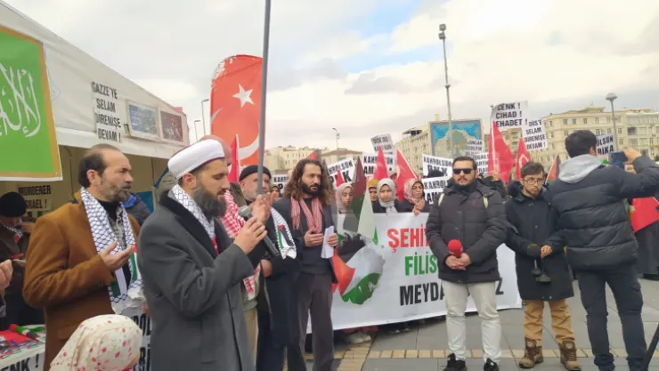 Kayseri'de Gazze için ateşkes çağrısı