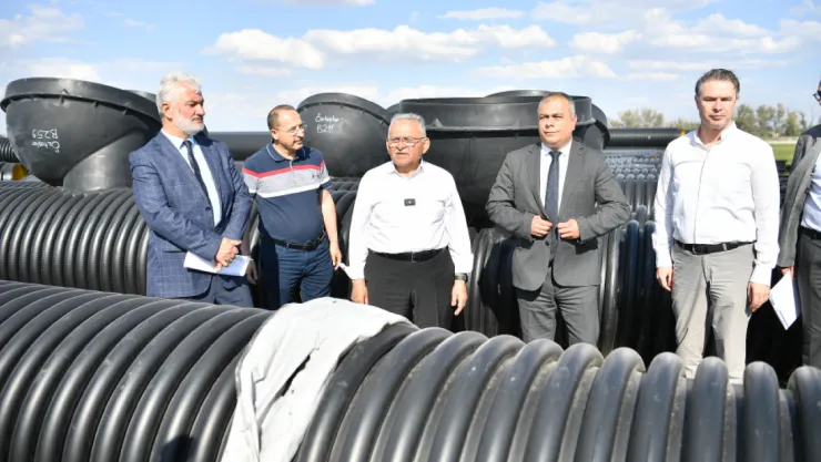 Kayseri'de Kanalizasyon Altyapısında Önemli Yatırım: 80 Milyon TL'lik Proje Hızla İlerliyor