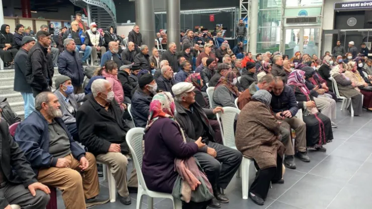 Kayseri'de sosyal konut projesi kura çekimi başladı