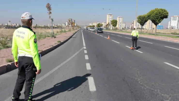 Kayseri'de trafik kazalarını önlemek için denetimler artırıldı