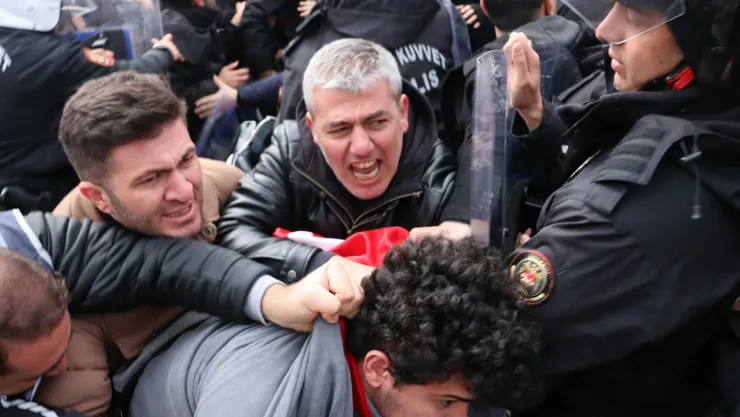 Kayseri'de yasadışı eylemlere katılan şüpheliler suç makinası çıktı