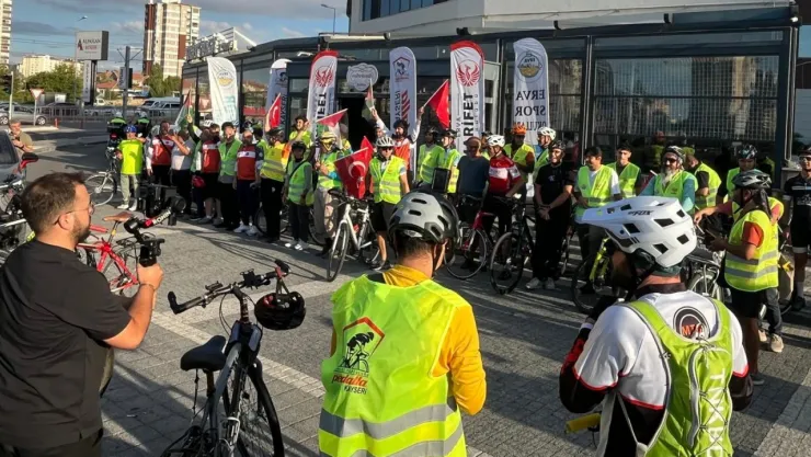 Kayseri'de Yeni Bir Bisiklet Topluluğu: Pedalla Kayseri 'İyi İnsanlar Aynı Yolda Buluşur'
