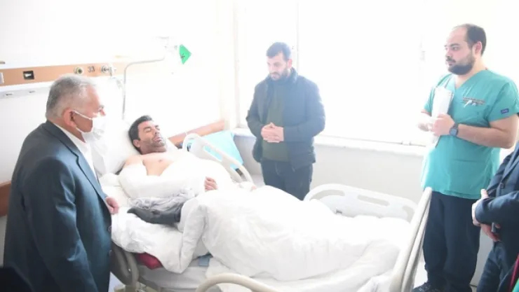 Kayseri Hastanelerinde 14 bin 430 Depremzede tedavi gördü