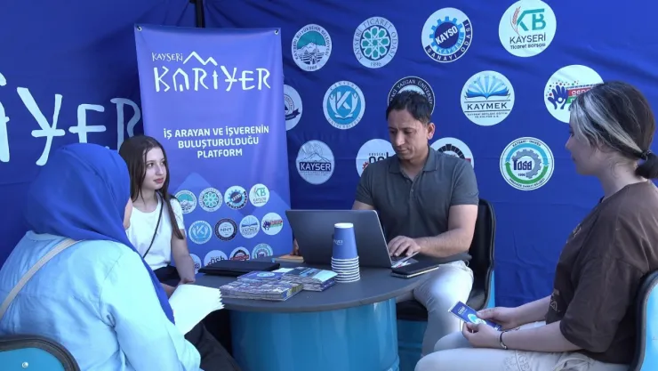 Kayseri Kariyer Merkezi ile bir ayda 324 kişi işe yerleşti
