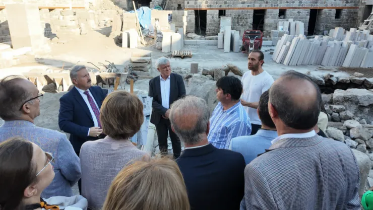 Kayseri Kent Konseyi, tarihi mekanları inceledi