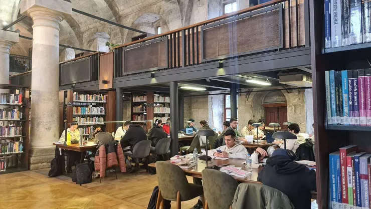 Kayseri Kütüphaneleri sınava hazırlık mekânları olarak hizmet görüyor