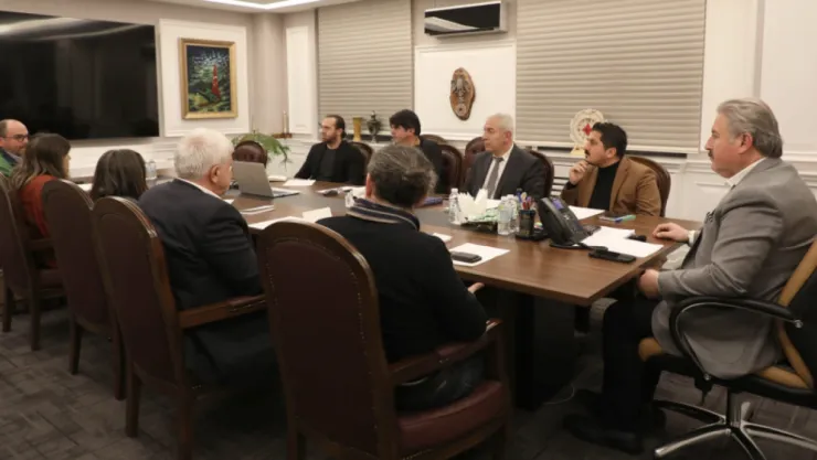 Kayseri'nin Tarihi Çarşılarının Geleceğine yönelik toplatı yapıldı