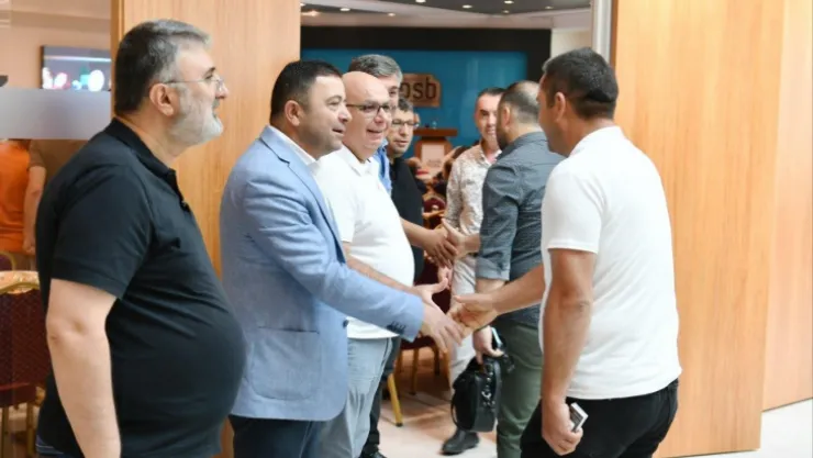 Kayseri OSB'de, yangın ve afetlere karşı dayanışma