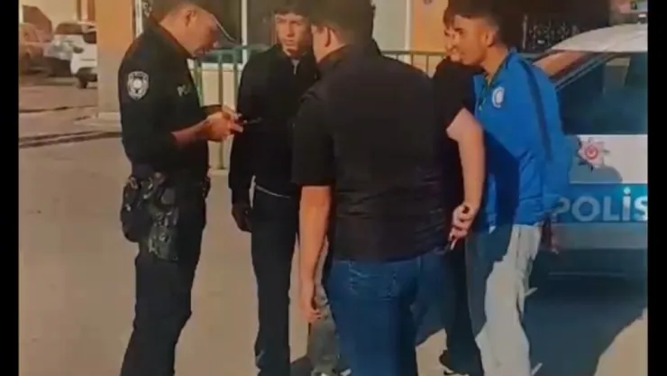 Kayseri polisi'nden okul önü denetimi