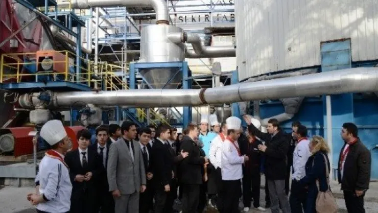 Kayseri Profesyonel Aşçıları Ve Turizm  Otelcilik Lisesi Öğrencileri Kayseri Şeker'de