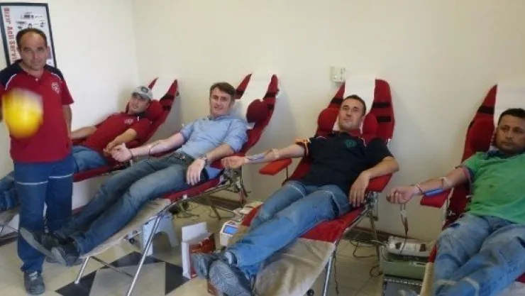 Kayseri Şeker Ve Boğazlıyan Entegre Tesisinde Kan Bağışına Yoğun İlgi 