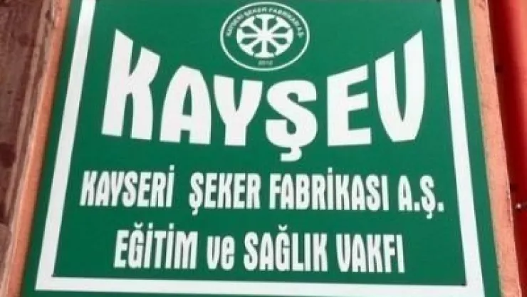 Kayseri Şeker'den 60.yılda  Eğitime Büyük Destek 