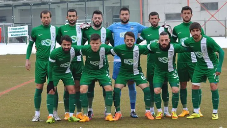 Kayseri Şekerspor-Bergama Belediye: 1-0