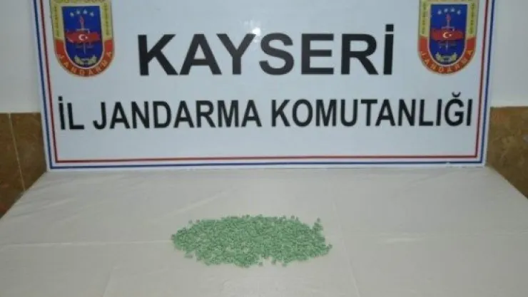 Kayseri'de Extacy Operasyonu