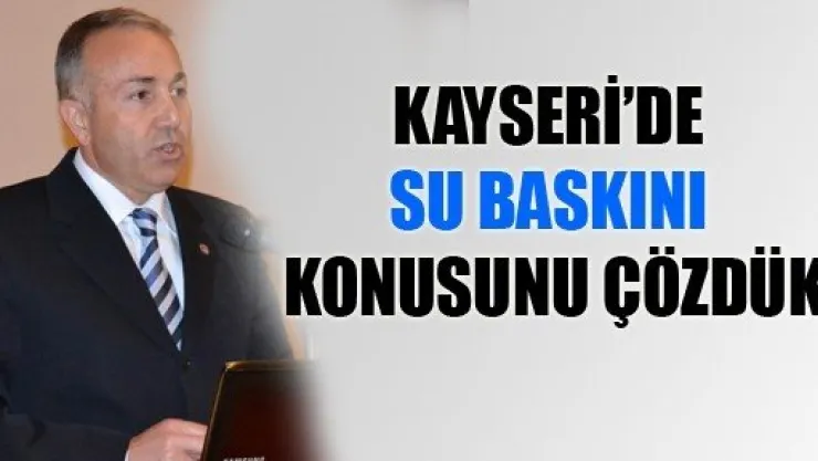 Kayseri'de Su Baskını Sorununu Çözdük