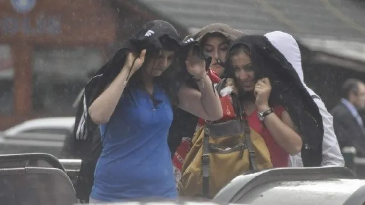 Kayseri'de Yağmur Etkili Oldu