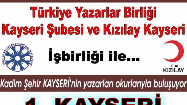 Kayserili yazarlar, kitapseverlerle buluşuyor