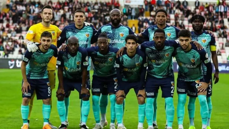 Kayserispor 11 kez kazandı