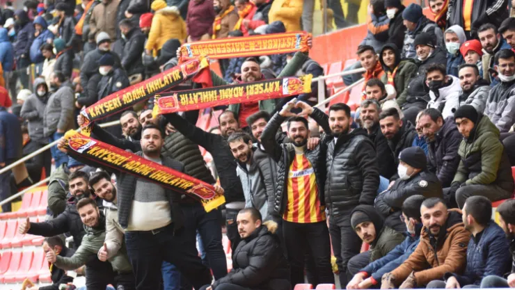 Kayserispor'a saha olayları nedeniyle ceza geldi