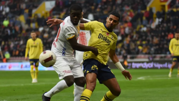 Kayserispor- Fenerbahçe maçı: 3-4