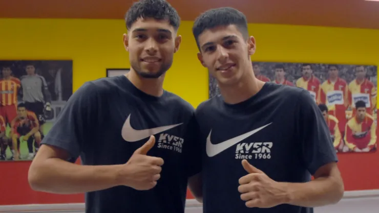 Kayserispor'un genç yetenekleri Talha ve Baran galibiyeti değerlendirdi