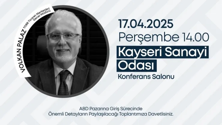 KAYSO'dan Amerikan Pazarına Giriş Konferansı