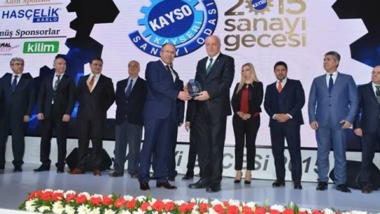 KAYSO SANAYİ GECESİNDE KAYSERİ ŞEKER'E İKİ ÖDÜL