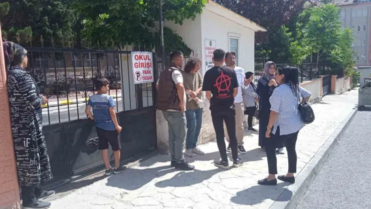 Kazada yaralanan öğrenci, yaralı haliyle sınava koştu