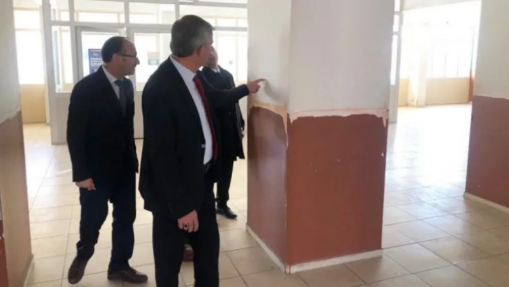 Kırşehir'de açılması planlanan köy yaşam merkezinde inceleme