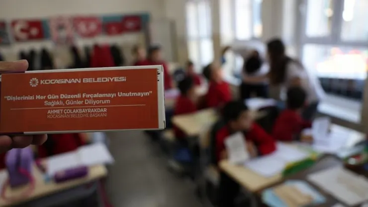 Kocasinan Belediyesi'nden öğrencilere ağız ve diş sağlığı taraması