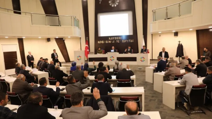 Kocasinan'da yılın son meclis toplantısı gerçekleştirildi