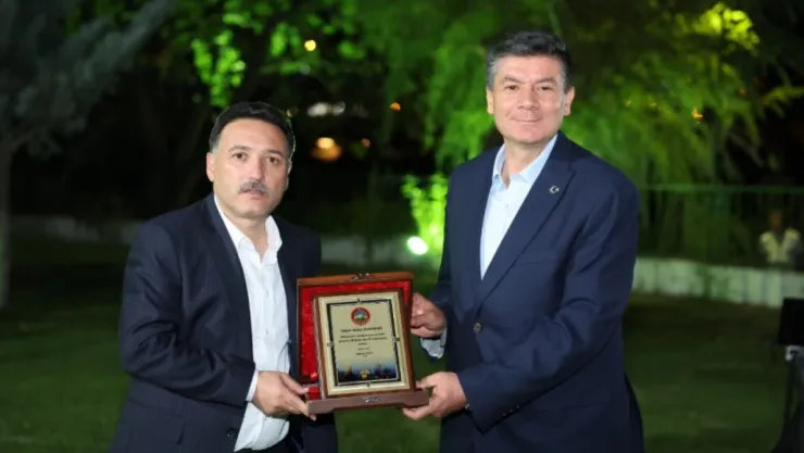 Komutan Dedebağı için veda yemeği düzenlendi