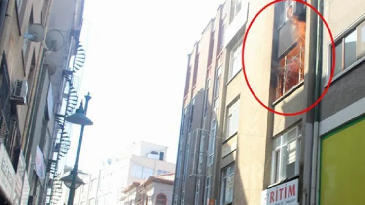 Korkutan yangın