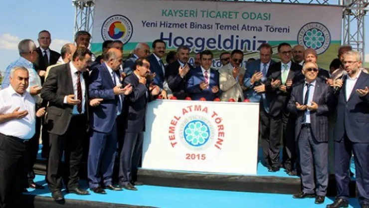 KTO'nun yeni hizmet binasının temeli atıldı