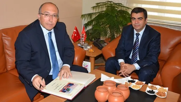 Kültür ve Turizm Bakanlığı Müsteşarı'ndan Vali Düzgün'e ziyaret