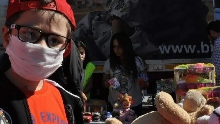 Lösev'in Yardım Tır'ı Kayseri'de