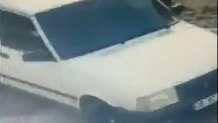 Mazgalın çalınma anı kamerada