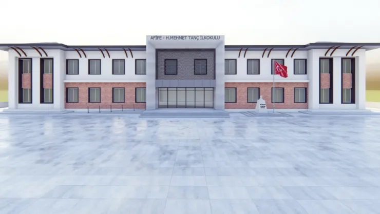 Melikgazi Belediyesi 8 derslikli okulun yapımına başlayacak