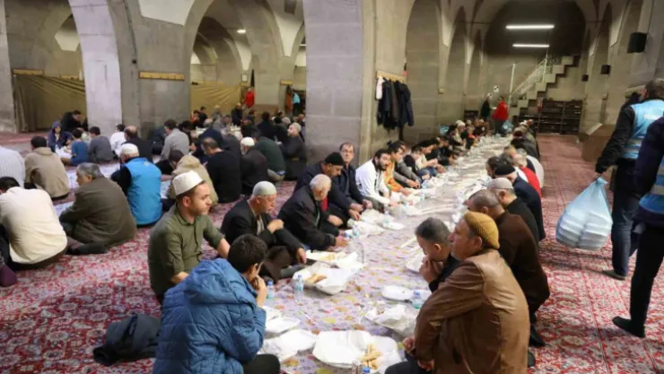 Melikgazi'de sahur buluşması