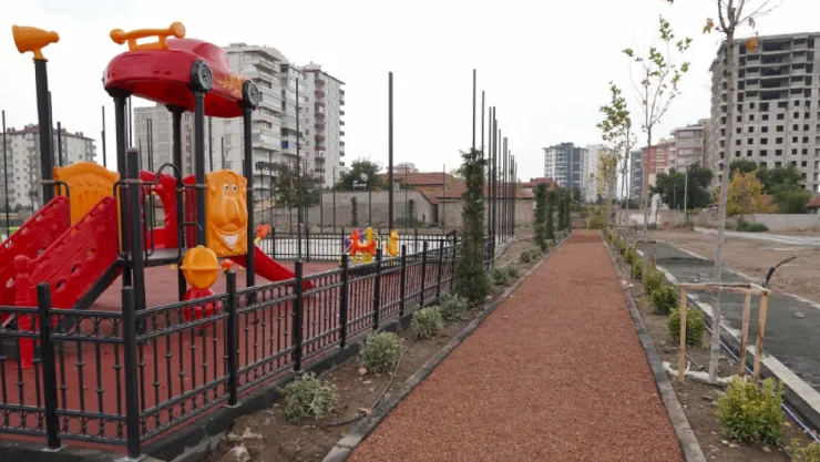 Melikgazi'ye 5 Yeni Park Geliyor