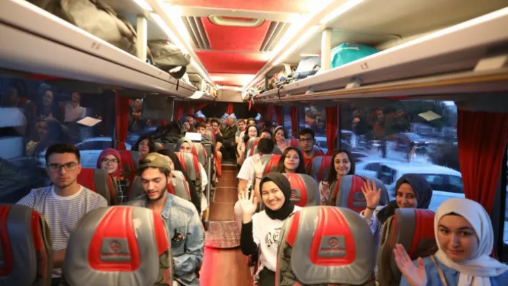 Yeşilaycı gençler Çanakkale yolcusu