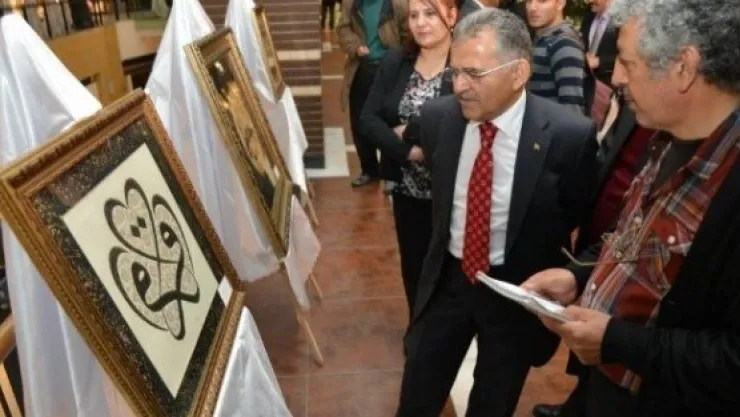 Melikgazi Belediye Başkanı Memduh Büyükkılıç Erciyes Sanat Derneği Üyeleri İle Birlikte 