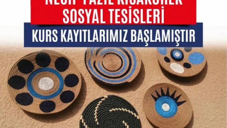 MELMEK'te İlk Kez Açıldı: 'Bohem Tabak Yapım Kursu'